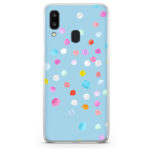 Θήκη Back Cover Samsung Galaxy A20e Polka Dot Color