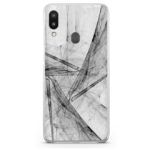 Θήκη Back Cover Samsung Galaxy A40 Abstract White