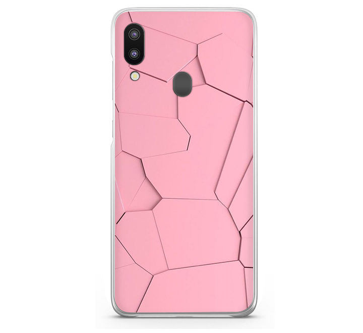 Θήκη Back Cover Samsung Galaxy A40 Marble Pink