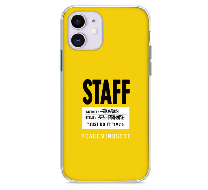 Θήκη Back Cover Apple iPhone 11 Staff