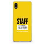 Θήκη Back Cover Samsung Galaxy A10 Staff