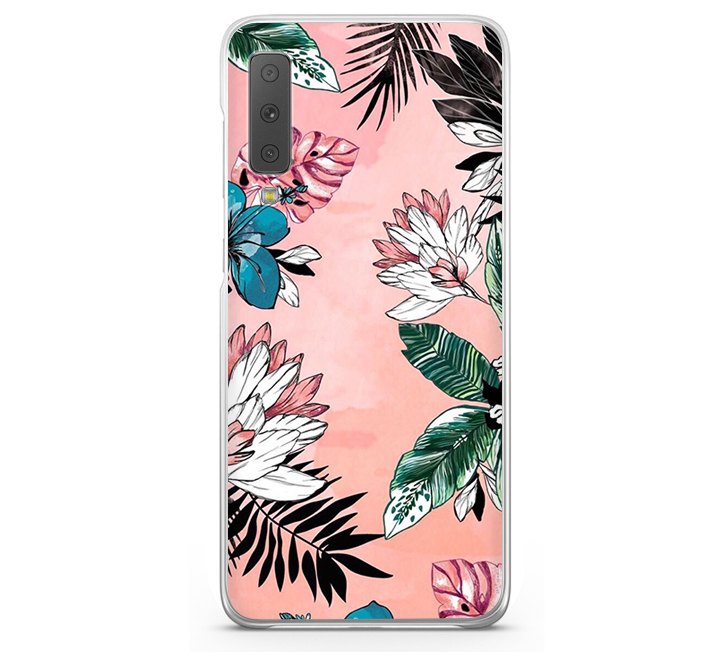 Θήκη Back Cover Samsung Galaxy A7 2018 Flowers