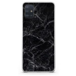 Θήκη Back Cover Samsung Galaxy A71 Marble Black S
