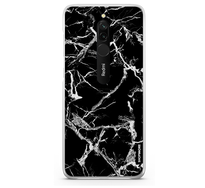 Θήκη Back Cover Xiaomi Redmi 8 Marble Black B