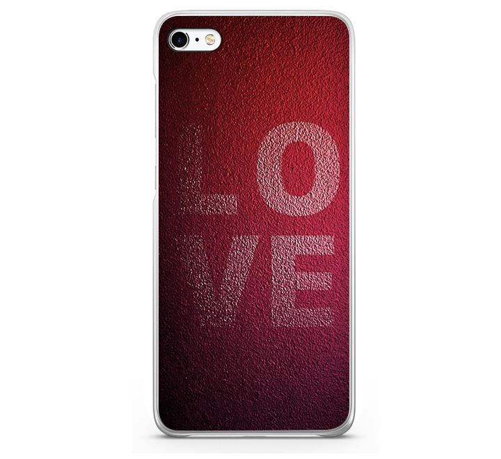 Θήκη Back Cover Apple iPhone 6 Plus / 6s Plus Love RED