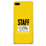 Θήκη Back Cover Apple iPhone 7 Plus / 8 Plus Staff