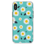 Θήκη Back Cover Apple iPhone X / Xs Daisy Τιρκουάζ