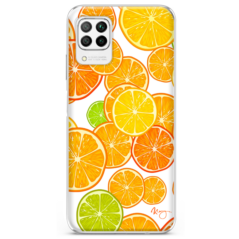 Θήκη Back Cover Huawei P40 Lite Orange Lemon