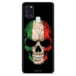 Θήκη Back Cover Samsung Galaxy A21s Skull black