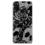 Θήκη Back Cover Samsung Galaxy M21 Skull Black D2