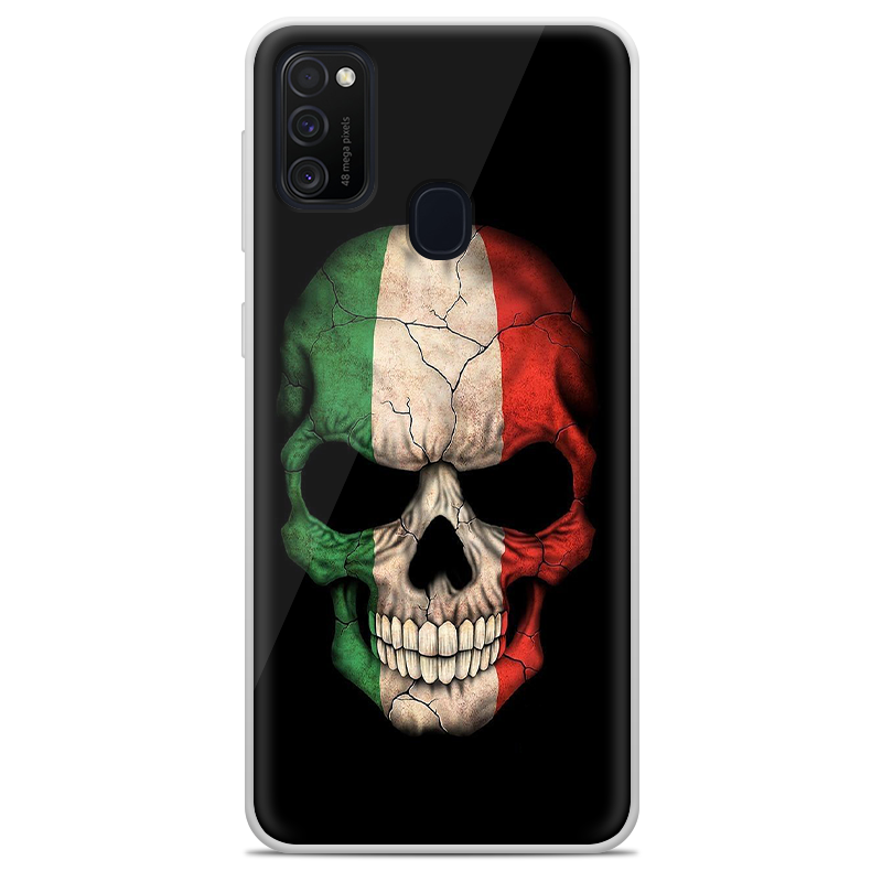 Θήκη Back Cover Samsung Galaxy M21 Skull Black