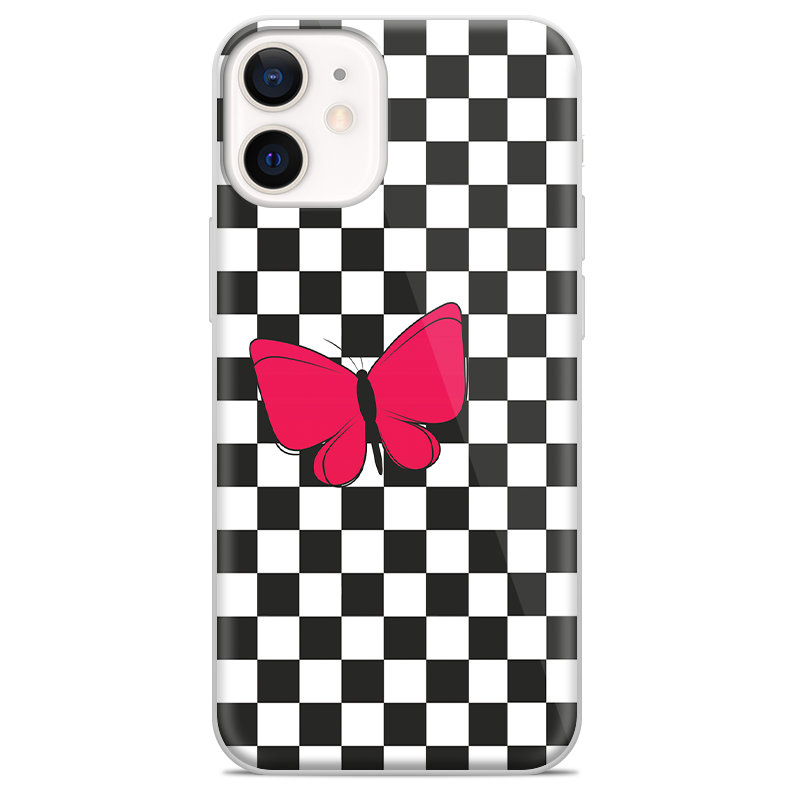 Θήκη Back Cover Apple iPhone 12 Mini Chess Butterfly