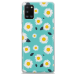 Θήκη Back Cover Samsung Galaxy A31 Daisy Τιρκουάζ