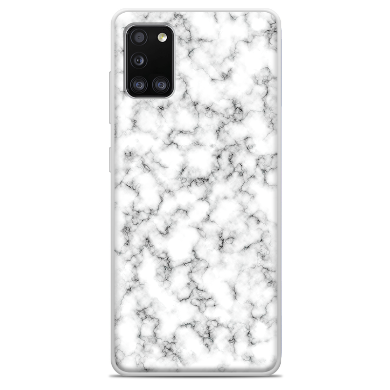 Θήκη Back Cover Samsung Galaxy A31 Marble White