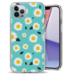 Θήκη Back Cover Apple iPhone 12 Pro Max Daisy Τιρκουάζ