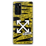 Θήκη Back Cover Huawei P40 Off White D1