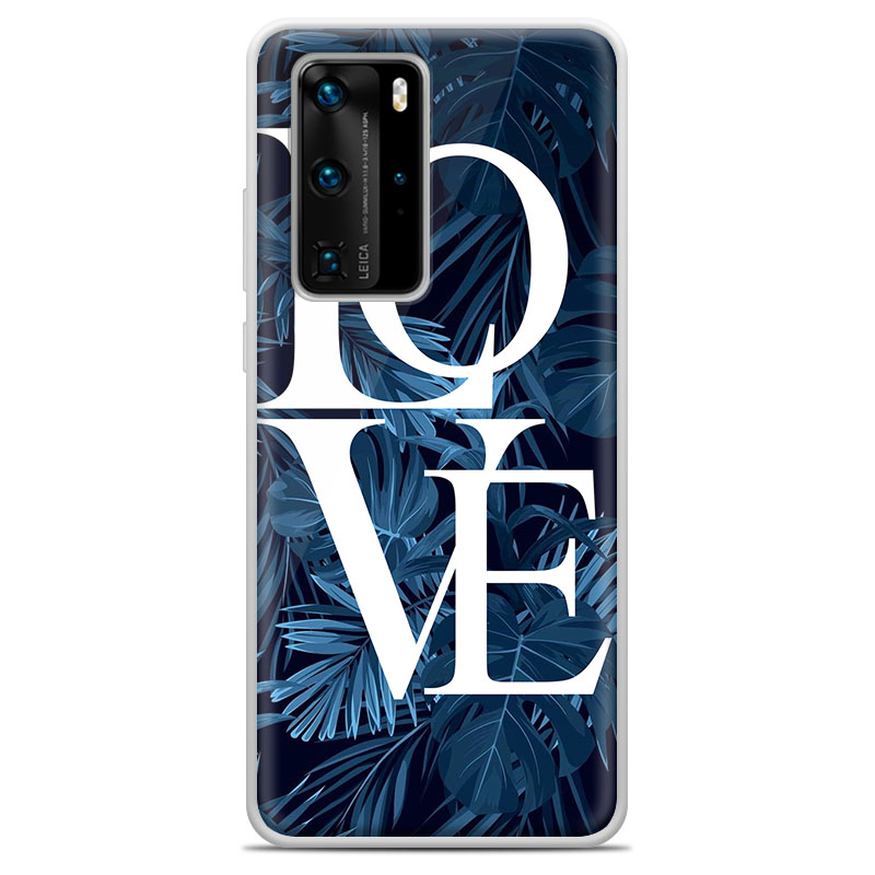 Θήκη Back Cover Huawei P40 Pro Flowers Love
