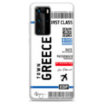 Θήκη Back Cover Huawei P40 Pro Ticket Gr