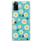 Θήκη Back Cover Samsung Galaxy A41 Daisy Τιρκουάζ