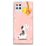 Θήκη Back Cover Samsung Galaxy A42 Valentine Pink Animals