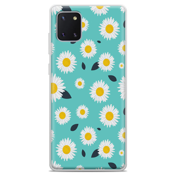 Θήκη Back Cover Samsung Galaxy Note 10 Lite Daisy Τιρκουάζ