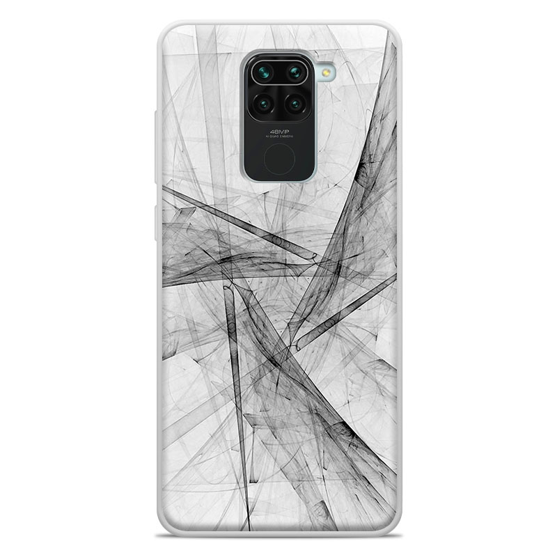 Θήκη Back Cover Xiaomi Redmi Note 9 Abstract White