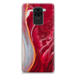 Θήκη Back Cover Xiaomi Redmi Note 9 Marble Red