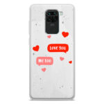 Θήκη Back Cover Xiaomi Redmi Note 9 Valentine Me Too
