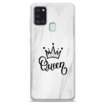 Θήκη Back Cover Samsung Galaxy A21s White Queen