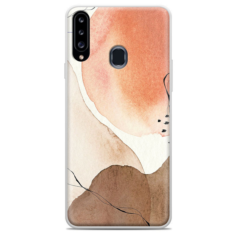 Θήκη Back Cover Samsung Galaxy A20s Watercolor Marble