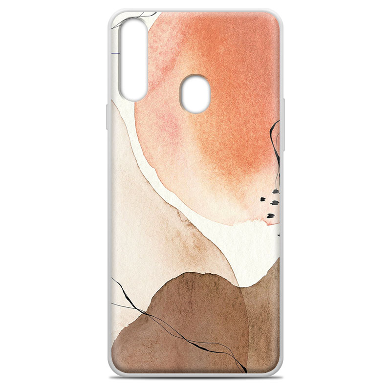 Θήκη Back Cover Samsung Galaxy A20s Watercolor Marble - Image 2