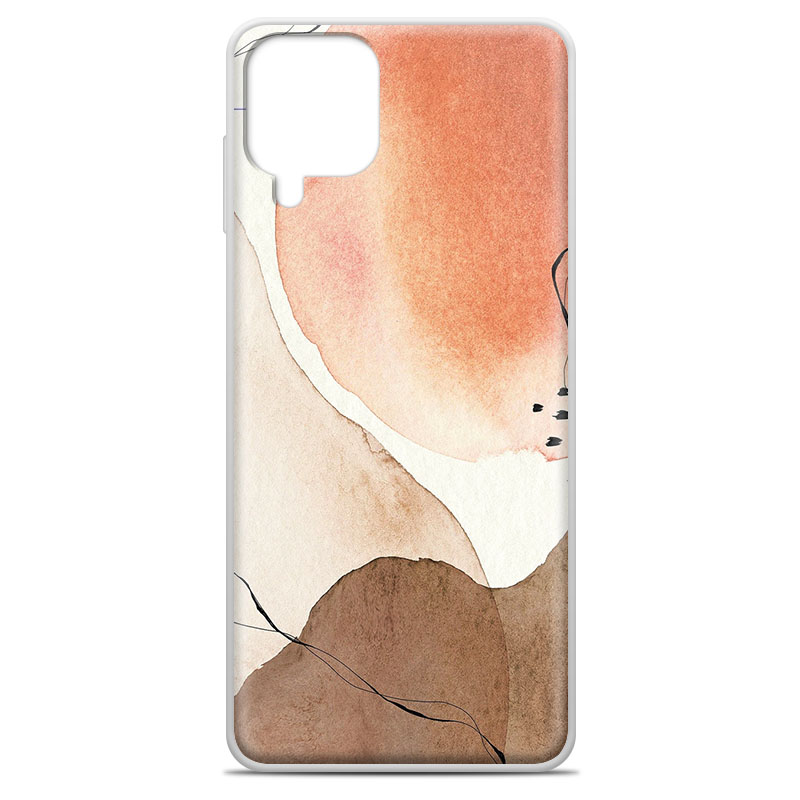 Θήκη Back Cover Samsung Galaxy A12 / M12 Watercolor Marble - Image 3