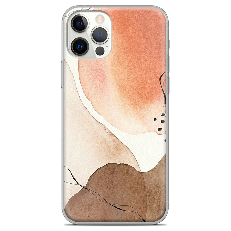 Θήκη Back Cover Apple iphone 12 / 12 Pro Watercolor Marble