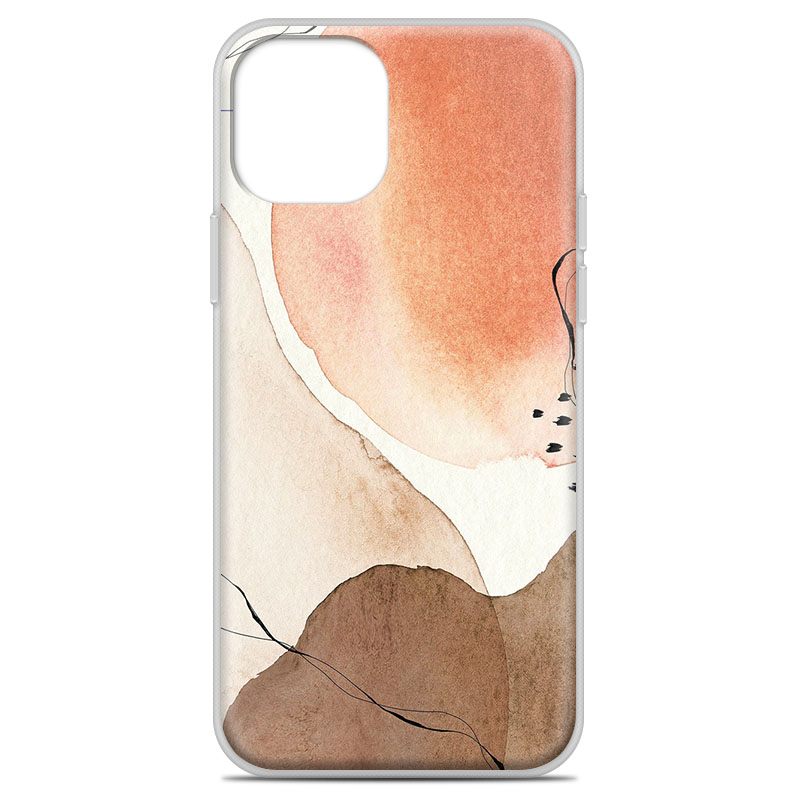 Θήκη Back Cover Apple iphone 12 / 12 Pro Watercolor Marble - Image 3
