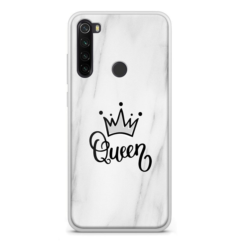 Θήκη Back Cover Xiaomi Redmi Note 8 White Queen - Image 2