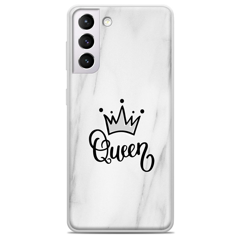 Θήκη Back Cover Samsung Galaxy S21 White Queen