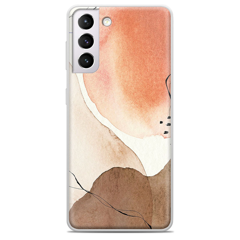 Θήκη Back Cover Samsung Galaxy S21 Watercolor Marble