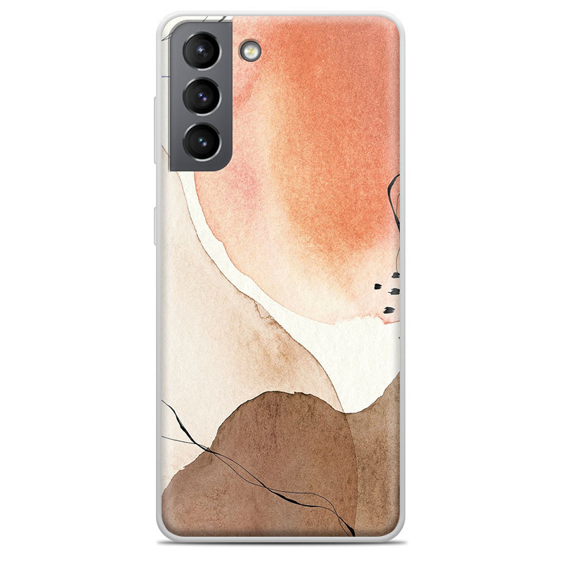 Θήκη Back Cover Samsung Galaxy S21 Watercolor Marble - Image 2
