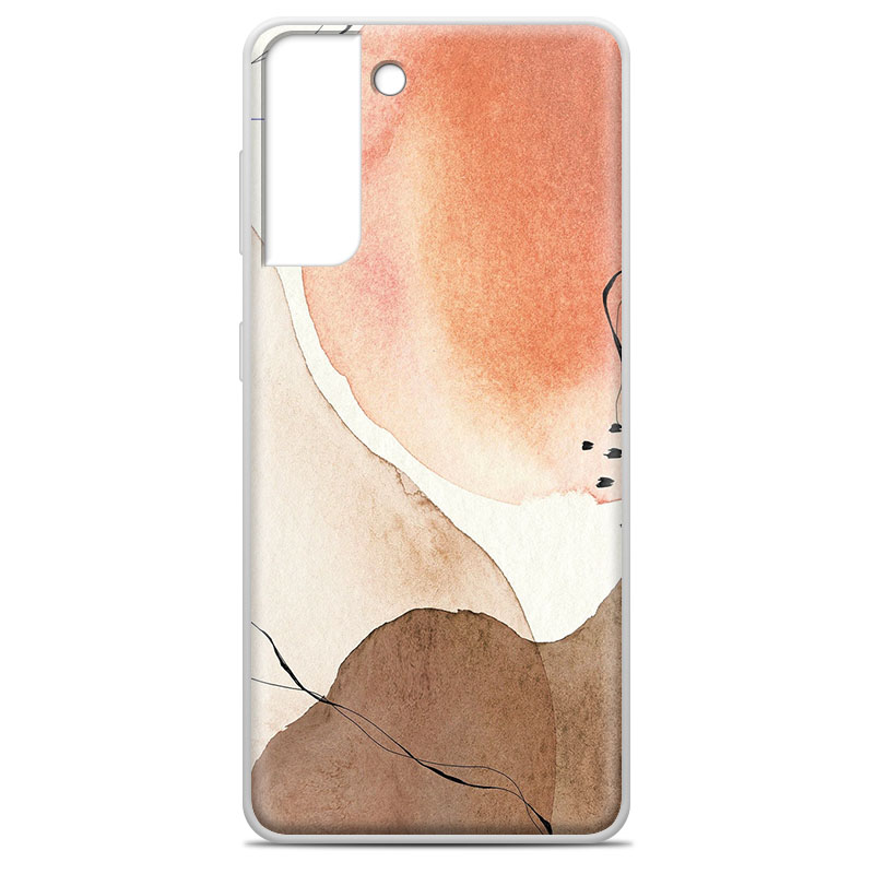 Θήκη Back Cover Samsung Galaxy S21 Watercolor Marble - Image 3