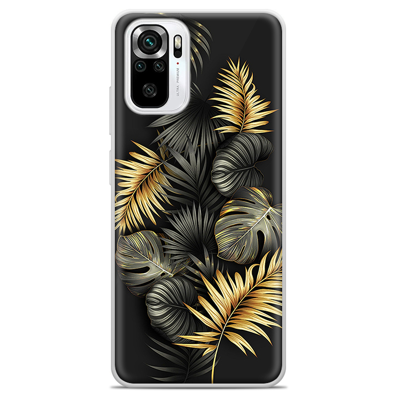 Θήκη Back Cover Xiaomi Redmi Note 10 / 10s Tropical Black Gold