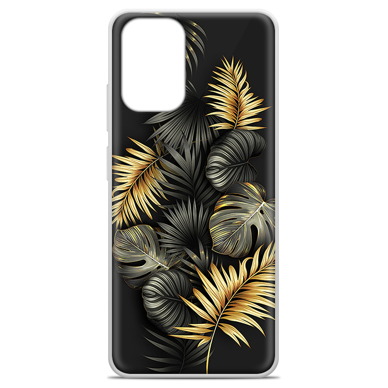 Θήκη Back Cover Xiaomi Redmi Note 10 / 10s Tropical Black Gold - Image 3