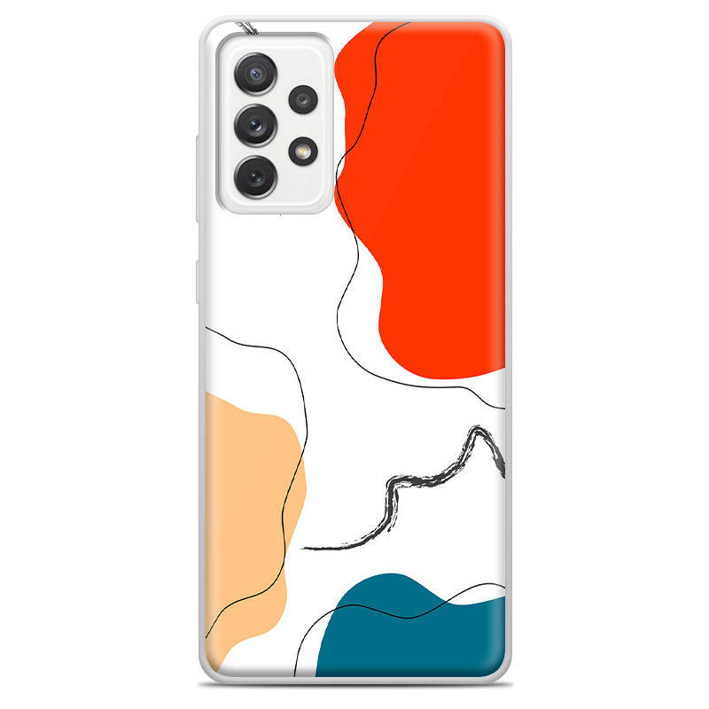 Θήκη Back Cover Samsung Galaxy A52 Color Lines