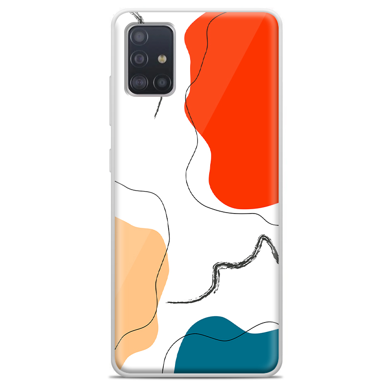 Θήκη Back Cover Samsung Galaxy A51 Color Lines