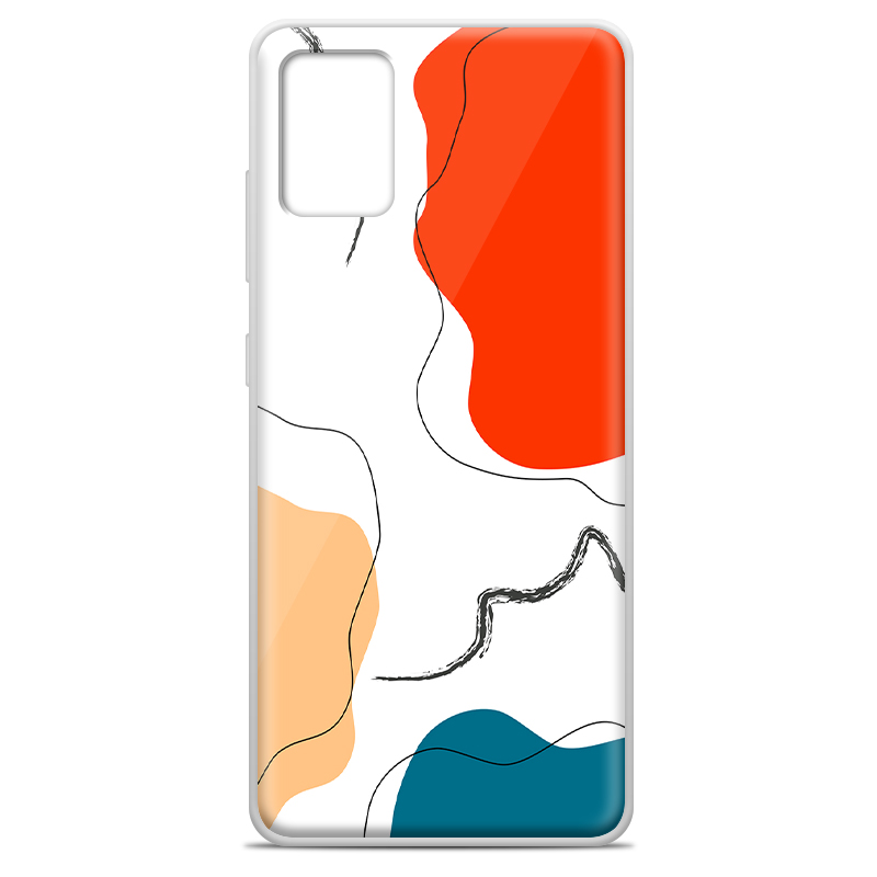 Θήκη Back Cover Samsung Galaxy A51 Color Lines - Image 3