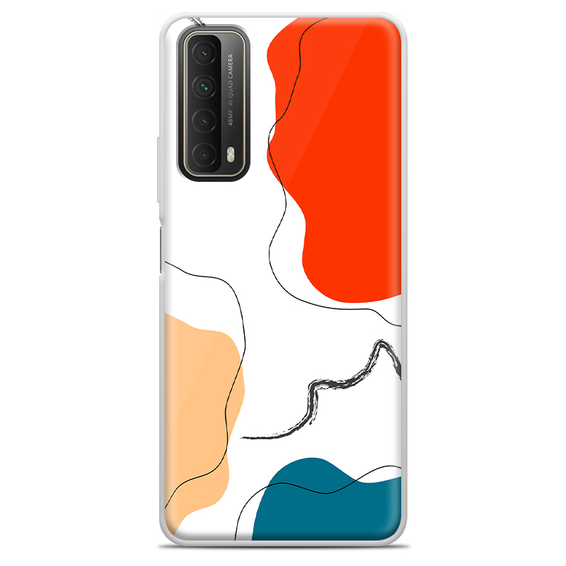 Θήκη Back Cover Huawei P Smart 2021 Color Lines - Image 2