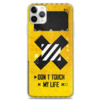 Θήκη Back Cover Apple iPhone 11 Pro Max Don’t Touch My Life Κίτρινο