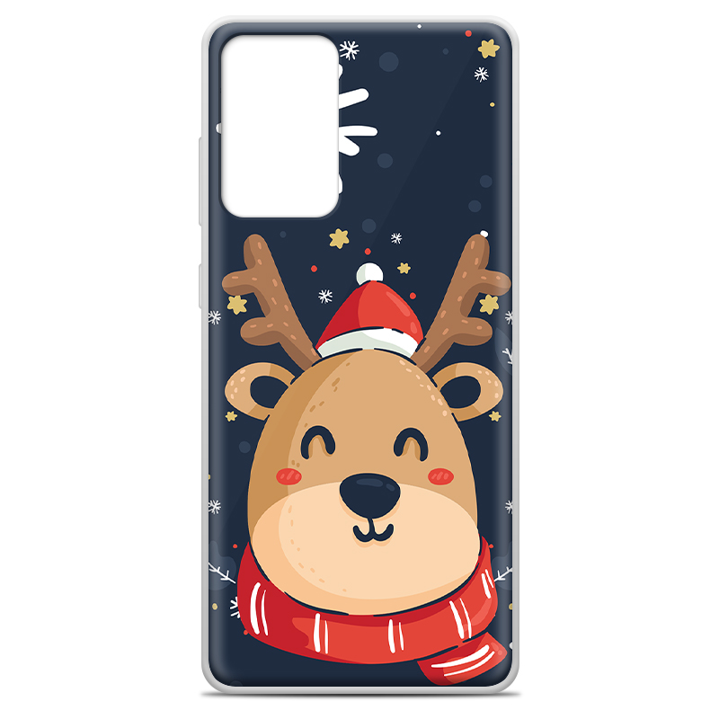 Θήκη Back Cover Samsung Galaxy A72 Christmas Deer Μπλε - Image 3