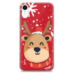 Θήκη Back Cover Apple iPhone XR Christmas Deer Κόκκινο