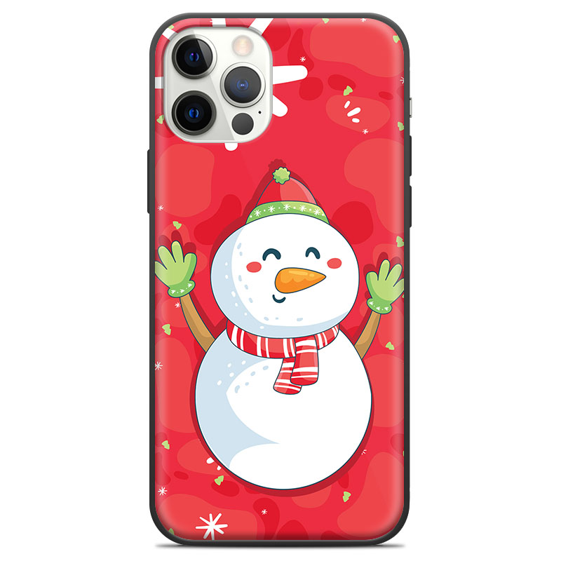 Θήκη Premium Apple iphone 13 Pro Max Xmas D1 Μαύρη