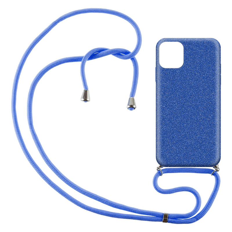 Θήκη με Λουράκι Λαιμού Stardust Apple iphone 11 Μπλέ - Image 3